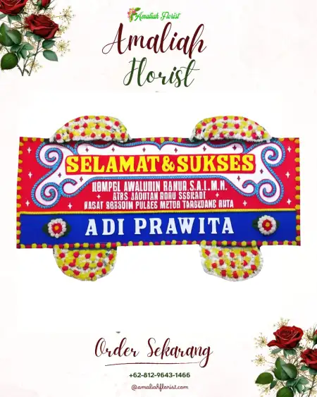 Papan Bunga Ucapan Selamat Medan Sunggal